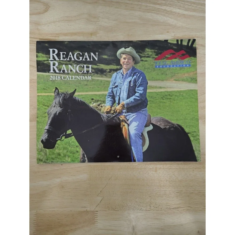 REAGAN RANCH  2018 12-MONTH CALENDAR  YOUNG AMERICA's FOUNDATION Farming Horses